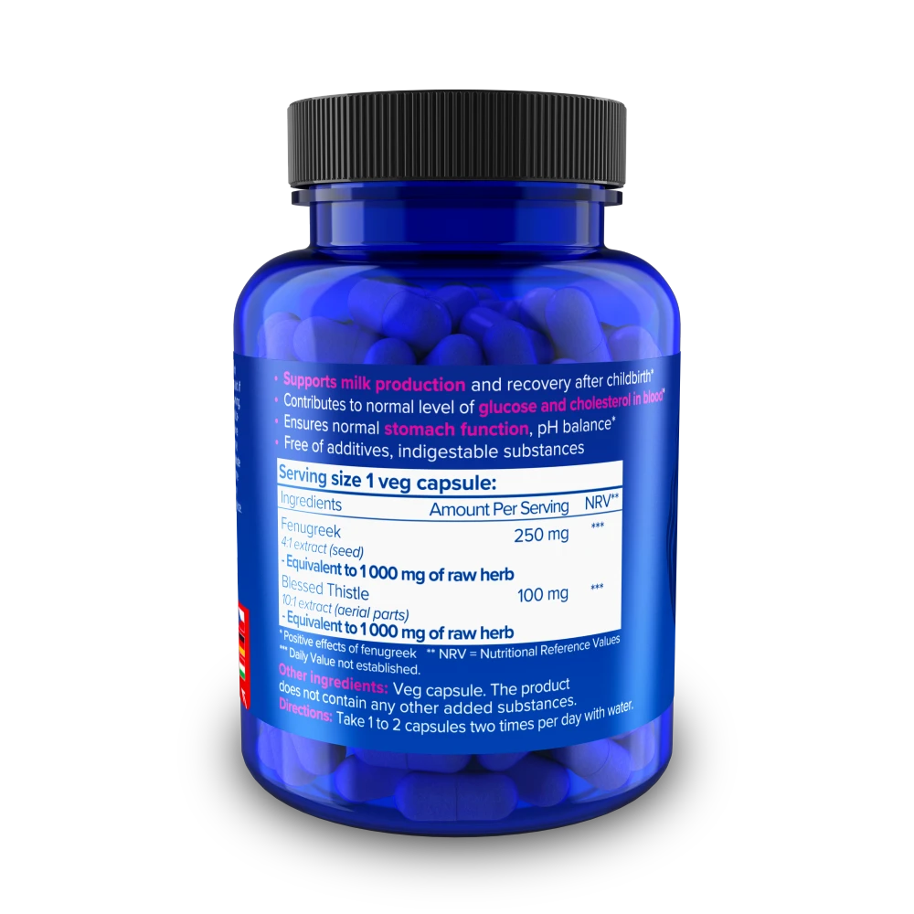 NATIOS Fenugreek & Blessed Thistle Extract