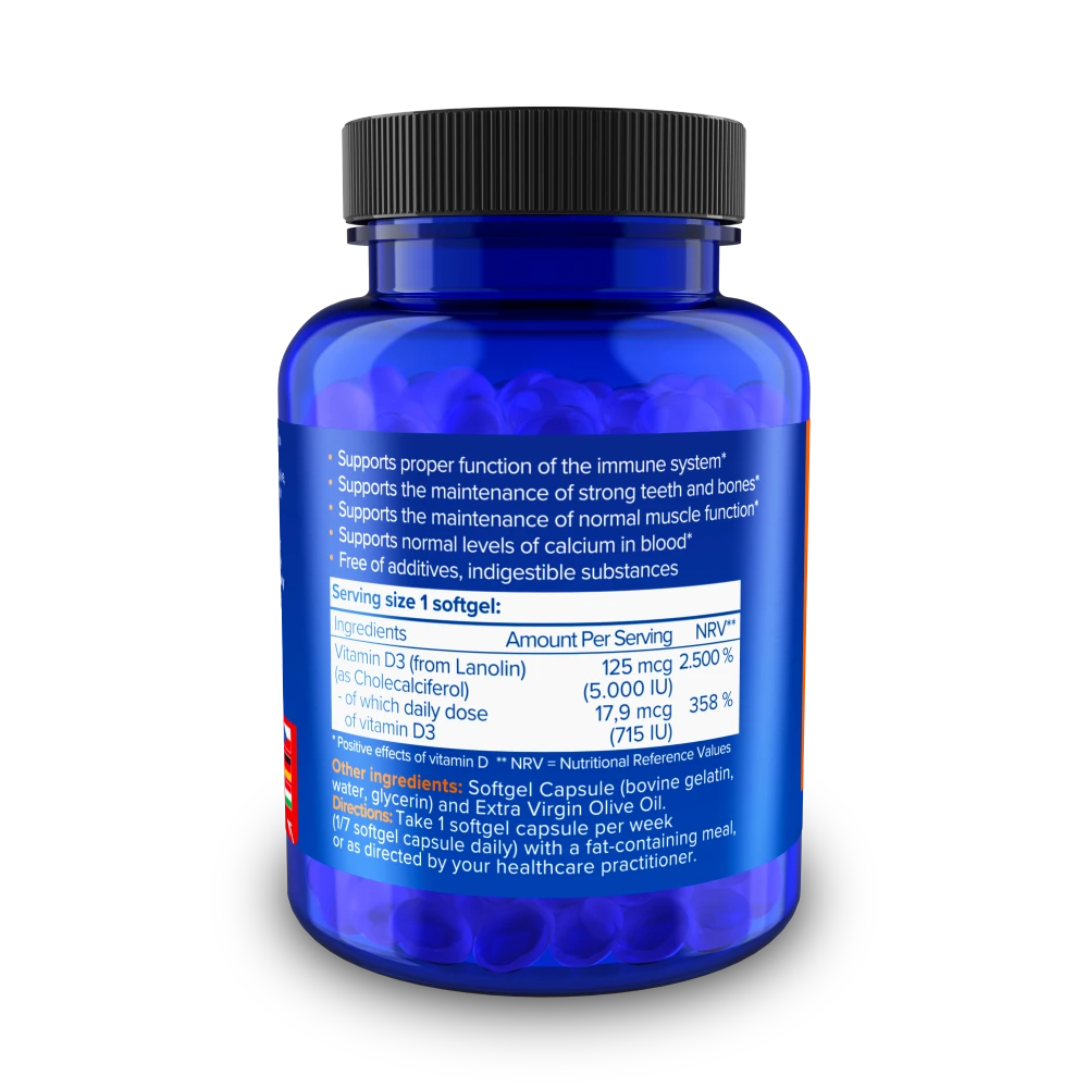 NATIOS Vitamin D 5000 IU